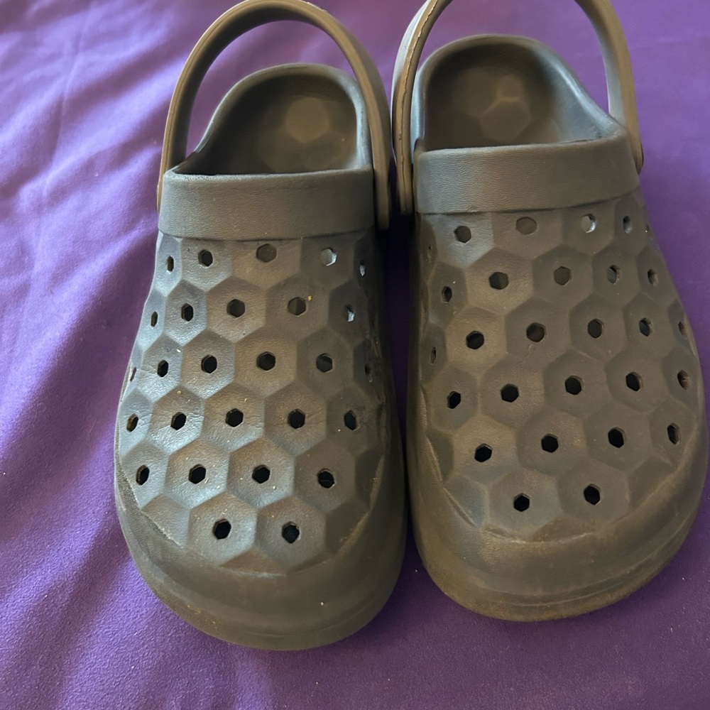 Joy Bees Kids Black Clog Sandals - Comfortable Slip-On $5 off if bundled